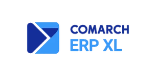 Logotyp Comarch XL — system zintegrowany z RCP BioSys