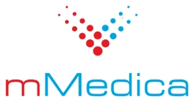 Logotyp mMedica — system zintegrowany z RCP BioSys